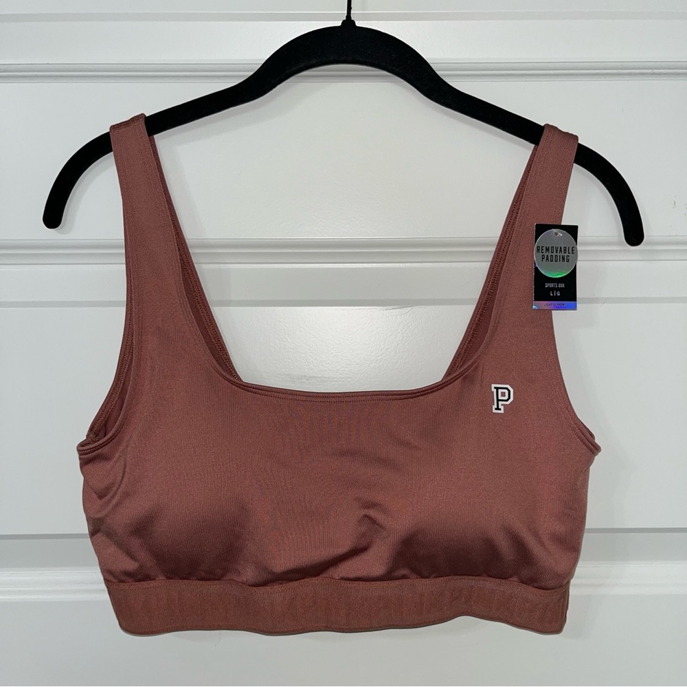 Victoria’s Secret PINK Ultimate Light Support Sports Bra L New